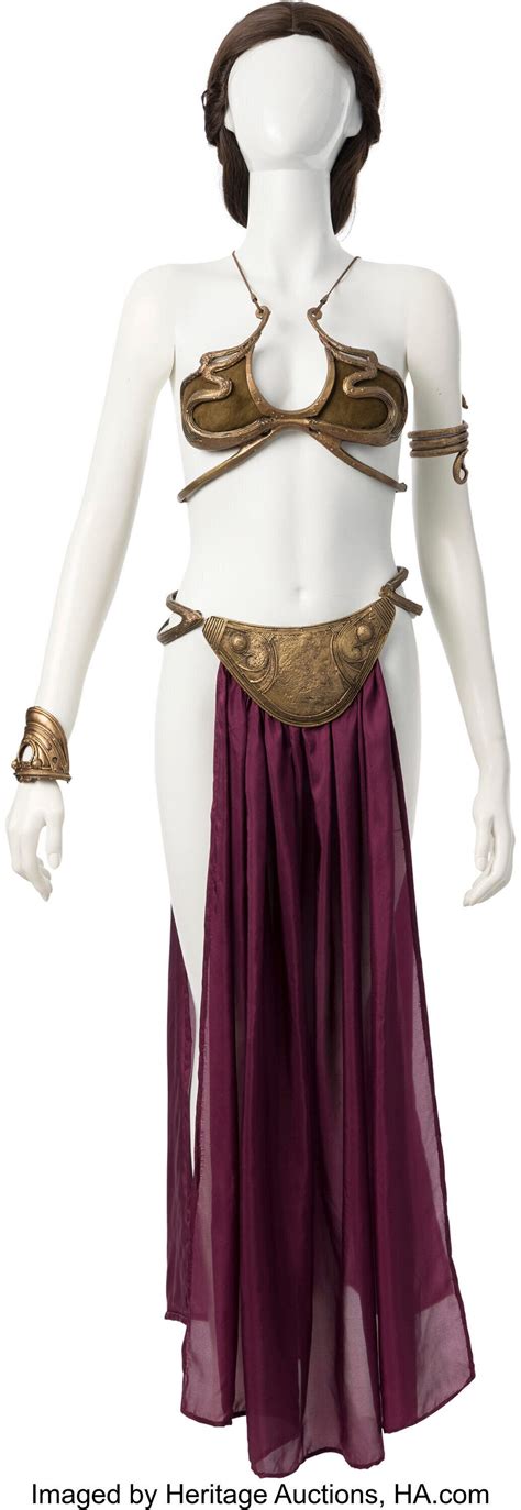 Princess Leia bikini costume from set of Star Wars movie sells at ...